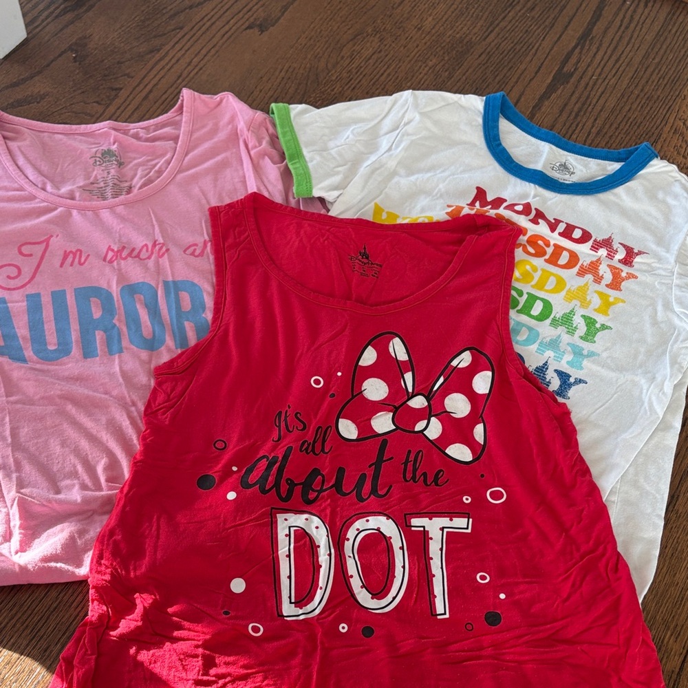 Disney Women’s Size S Tops (3 pair)